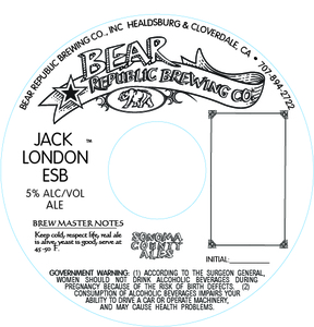 Jack London Esb January 2017