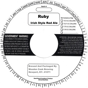 Wooden Cask Brewing Company Ruby