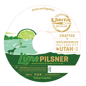 Uinta Brewing Company Lime Pilsner January 2017