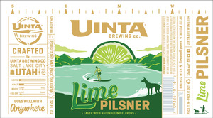 Uinta Brewing Company Lime Pilsner January 2017