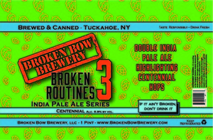 Broken Routines India Pale Ale Series