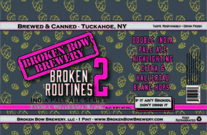 Broken Routines India Pale Ale Series