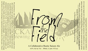 Tuckahoe Brewing Company From The Field Ale February 2017