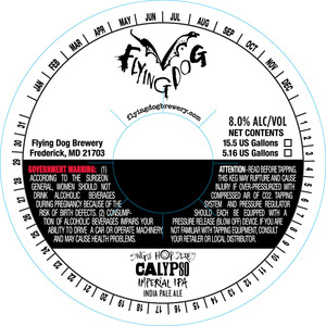 Flying Dog Single Hop Calypso January 2017