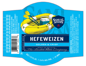 Samuel Adams Hefeweizen January 2017