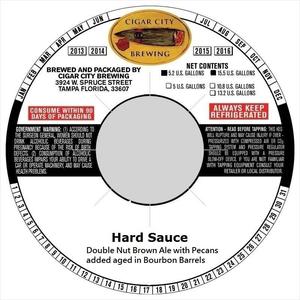 Hard Sauce January 2017