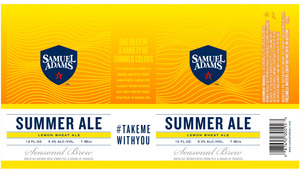 Samuel Adams Summer Ale January 2017