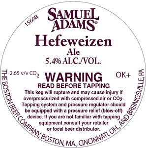 Samuel Adams Hefeweizen