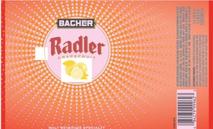Bacher Radler Grapefruit January 2017