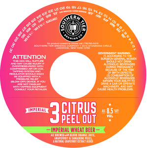 Southern Tier Brewing Co 3 Citrus Peel Out