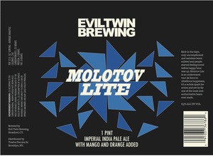 Evil Twin Brewing Molotov Lite