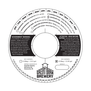 Great Barn Brewery Midnight Fox December 2016