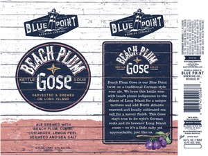 Blue Point Brewing Company Beach Plum Gose