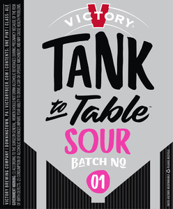 Victory Tank To Table Sour January 2017