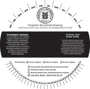 Come Quick, Danger Imperial India Pale Ale January 2017