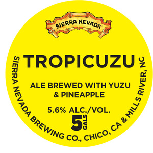 Sierra Nevada Tropicuzu January 2017