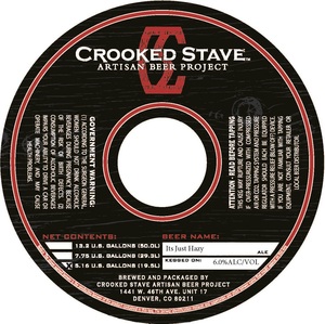Crooked Stave Artisan Beer Project Its Just Hazy