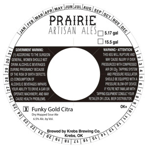 Prairie Artisan Ales Funky Gold Citra