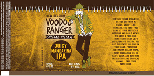 New Belgium Brewing Voodoo Ranger Juicy Mandarina IPA