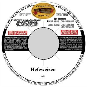 Hefeweizen January 2017