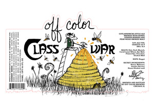 Off Color Brewing Class War January 2017