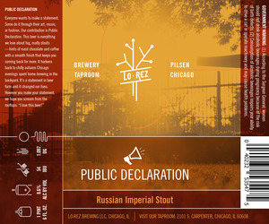 Public Declaration 