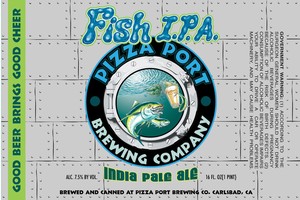 Pizza Port Brewing Co. Fish January 2017