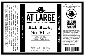 At Large Brewing All Bark, No Bite