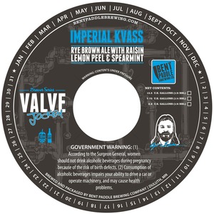 Valve Jockey - Imperial Kvass January 2017