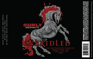 Unbridled Ipa India Pale Ale January 2017