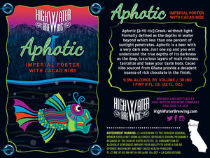 High Water Brewing Aphotic