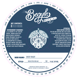 Begyle Brewing Dicey Riley