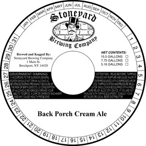 Back Porch Cream January 2017