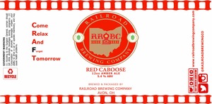 Railroad Brewing Company Red Caboose