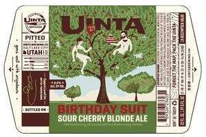 Uinta Brewing Company Birthday Suit January 2017