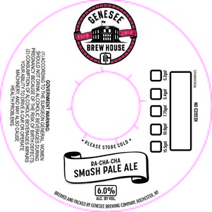 Smash Pale Ale Ra-cha-cha January 2017