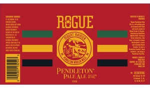 Rogue Pendleton Pale Ale January 2017