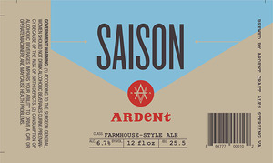 Ardent Saison January 2017