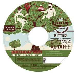 Uinta Brewing Company Birthday Suit January 2017