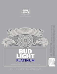 Bud Light Platinum 