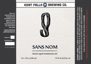 Kent Falls Brewing Co Sin Noms
