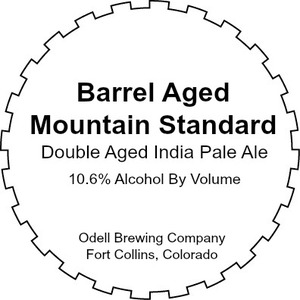 Odell Brewing Company Barrel Aged Mountain Standard