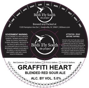 Birds Fly South Ale Project Graffiti Heart