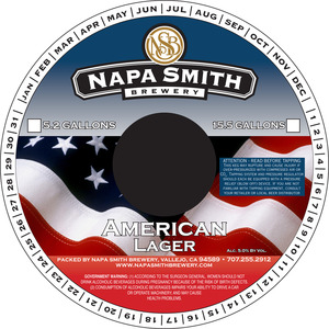 Napa Smith Brewery American January 2017