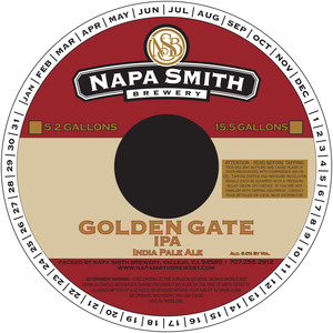 Napa Smith Brewery Golden Gate January 2017