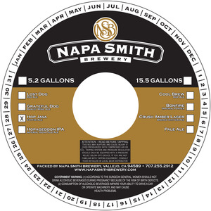 Napa Smith Brewery Hop Java
