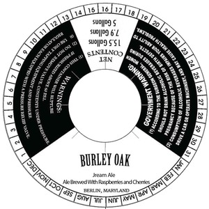 Burley Oak Jream January 2017