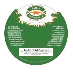 Kona Brewing Company Koko Creamsicle