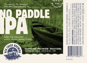 Keg Creek Brewing No Paddle IPA