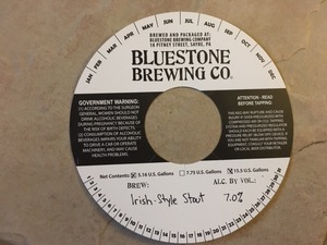 Irish Style Stout February 2017